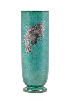 198495. VAS, stengods, Argenta, Wilhelm Kåge, Gustavsberg.