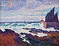 ALFRED WILLIAM FINCH, THE PIER IN ROSEHEART...