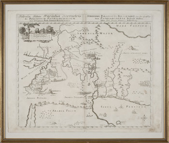 200274. KARTA, 1700-talets första hälft.