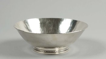 200305. SKÅL, silver, Eric Löfman, MEMA, Lidköping, 1988, 400 g.