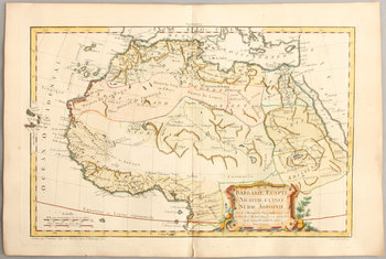 202725. KARTA, Vaugondy 1762.