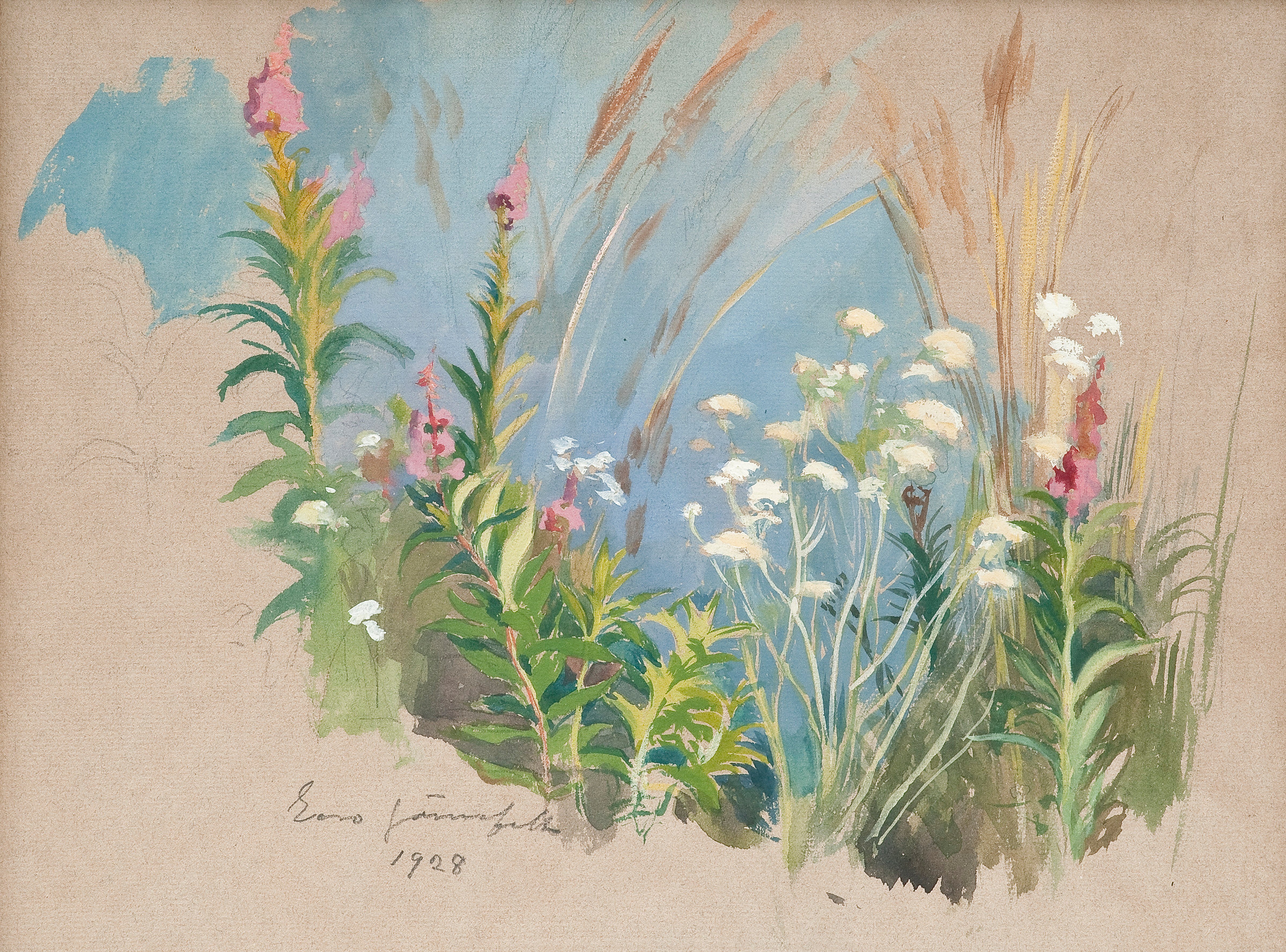 Eero Järnefelt, FLOWERS. Bukowskis