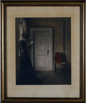 203542. PETER ILSTED, mezzotintgravyr, sign o numr 1558.