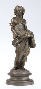 203678. FIGURIN, lergods, omkring sekelskiftet 18001900.