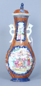 203774. LOCKURNA, porslin, Mandarin, Kina, 1700-tal.