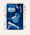 "The old guitarist", from: "The blue guitar".