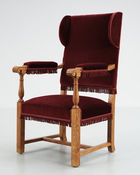 208702. KARMSTOL, barockstil. 1900-tal.