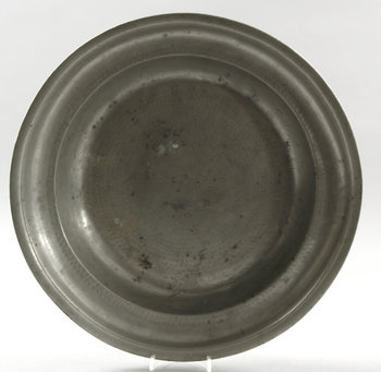 209521. SKÅLFAT, tenn, Gustaf Frederic Wigholm 1804-1849, Eskilstuna, 1833.