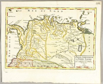 212882. KARTA, Vaugondy 1749.