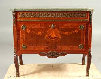 213639. BYRÅ, gustaviansk stil, 1900-talets mitt.