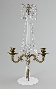 213662. VÄGGLYSTRAR, Louis XVI-stil, 18001900-tal.