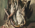 JALMARI RUOKOKOSKI, A HUNTING THEME. Sign. ...