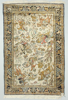 216888. MATTA, figural, orientalisk, 155x102.