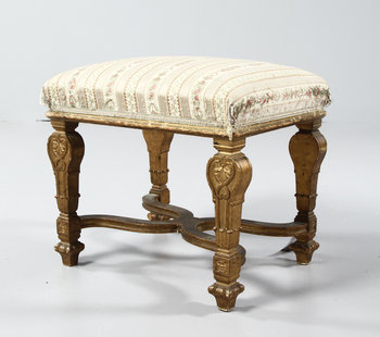 218435. TABURETT, Louis XVI-stil, 1800-talets mitt.