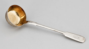 221196. SOPPSLEV, silver, Ryssland 1908-1917. Vikt ca 200 gram.