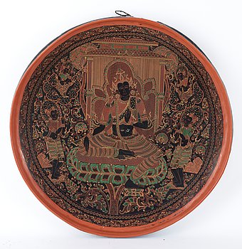 221405. BRICKA, lack, Burma, 1900-tal.