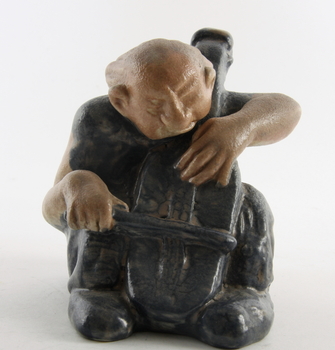 22227. FIGURIN, stengods, Åke Holm, Höganäs.