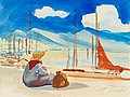 EVERT TAUBE, "På stranden" (At the beach). ...