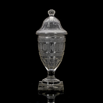 224702. POTPURRIURNA, glas, Irland, omkr 1800.