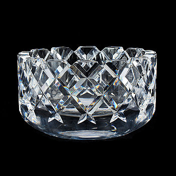 225760. SKÅL, glas, Gunnar Cyrén, Orrefors.