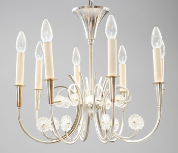 226997. TAKKRONA, nysilver, 1900-tal, h ca 46.