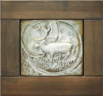 227810. HENRIK ALLERT, keramikrelief, monogramsignerad.