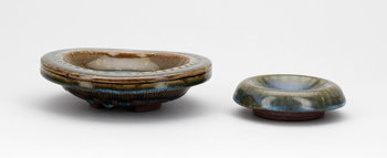 228991. SKÅLAR, 2 st, stengods, Farsta, Wilhelm Kåge, Gustavsberg.