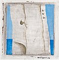 MAX SALMI, "TORSO". Sign. -73. Oil on board...