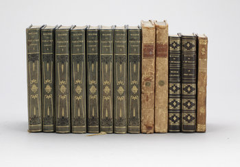 230718. BOKPARTI, 13 delar, lyrikdrama, bla Théatre complet de Molière, Paris tidigt 1900-tal.