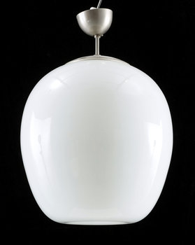 231428. TAKLAMPA, glas, 1900-talets andra hälft.