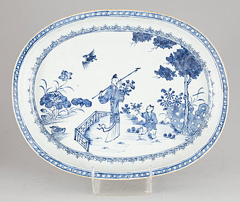 234160. SKÅLFAT, kompaniporslin, Kina, 1800-tal.