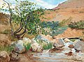 HUGO BIRGER, Landscape from Sierra Nevada, ...