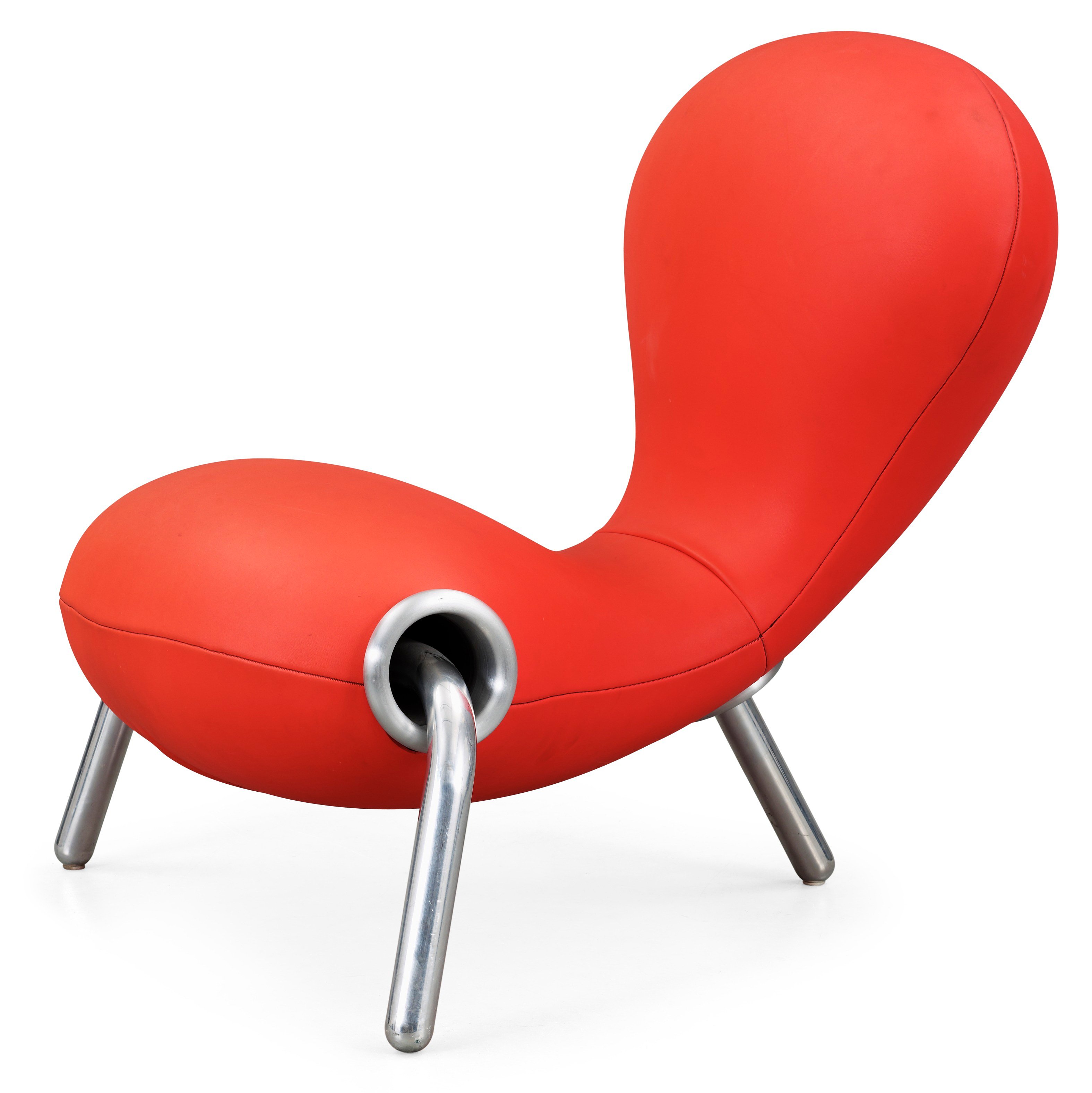 MARC NEWSON Cloisonné Red Lounge, 2019 Cloisonné enamel, copper 30