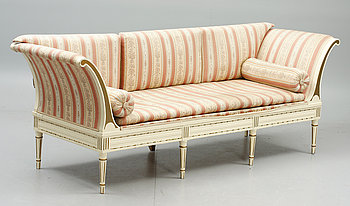 237701. SOFFA, gustaviansk stil, 1800-tal.