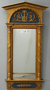 238936. SPEGEL, empire, 1800-talets första hälft.
