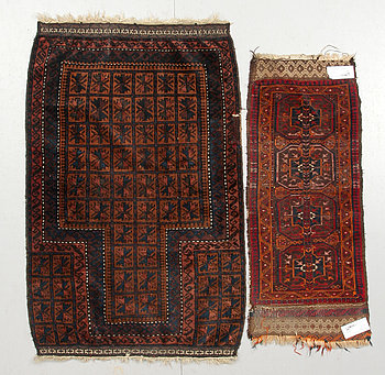 242729. MATTOR, 2 st, orientaliska. 100 x 45 resp 131 x 84.