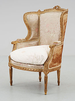 243156. BERGERE, Louis XVI-stil, 1900-talets början.