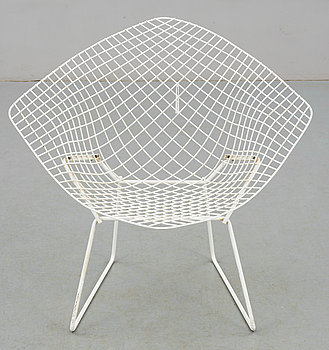 244021. FÅTÖLJ, Diamond Chair, Harry Bertoia, 1960-tal.