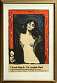 EDVARD MUNCH, efter, litografisk affisch, 1...