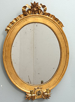 244872. SPEGELLAMPETT, gustaviansk, 1700-talets slut.