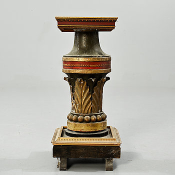 246679. PIEDESTAL, barockstil, 1900-talets första hälft.