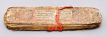 247254. BÖNEBOK, Tibet, 17001800-tal.