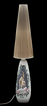 248849. GOLVLAMPA, glaserad keramik, 1900-talets andra hälft.