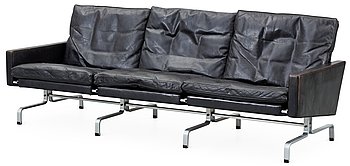 64. POUL KJAERHOLM, soffa "PK-31-3", E Kold Christensen, Danmark.