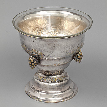 251803. BORDSUPPSATS, nysilver, Danmark, 1900-talets första hälft..