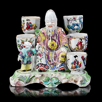 252318. FIGURIN, porslin, Kina, 1900-tal.