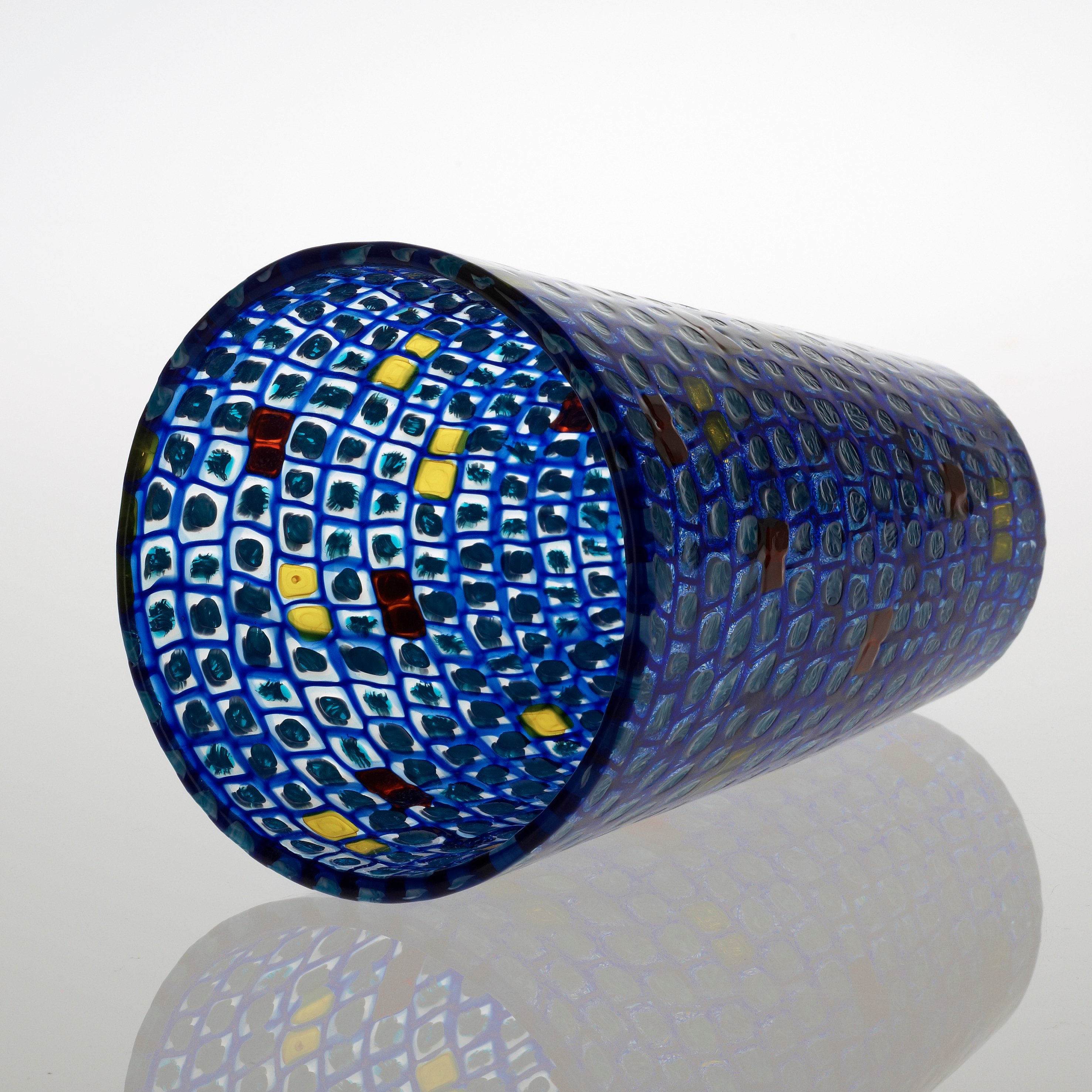 A Gianni Versace glass vase, Venini Murano 1998. Bukowskis