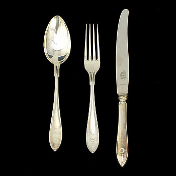 253801. BESTICK, 18 st, silver, GAB, 1930-tal. Vikt 976 g.