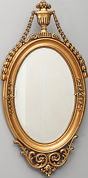 256177. SPEGEL, gustaviansk stil. 1900-talets slut.