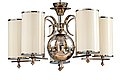 PAAVO TYNELL, A CEILING LAMP. Nickelled met...